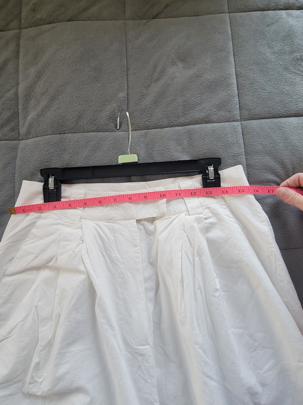 Free People White Wide-Leg Culotte Shorts - Picture 5 of 6